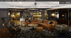 Desktop Screenshot of huttonhotel.com